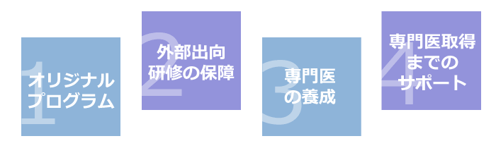 耳原総合病院 後期研修４つの特徴